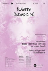 Hosanna SATB choral sheet music cover